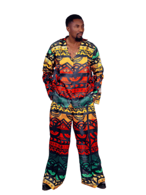 Luminous Ancestral Code – Tribal Flame Set