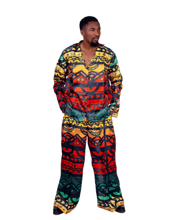 Luminous Ancestral Code – Tribal Flame Set