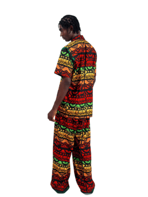 Matte ancestral code - Tribal flame