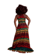 Neck Embrace Ancestral Code - Tribal Flame