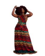 Neck Embrace Ancestral Code - Tribal Flame